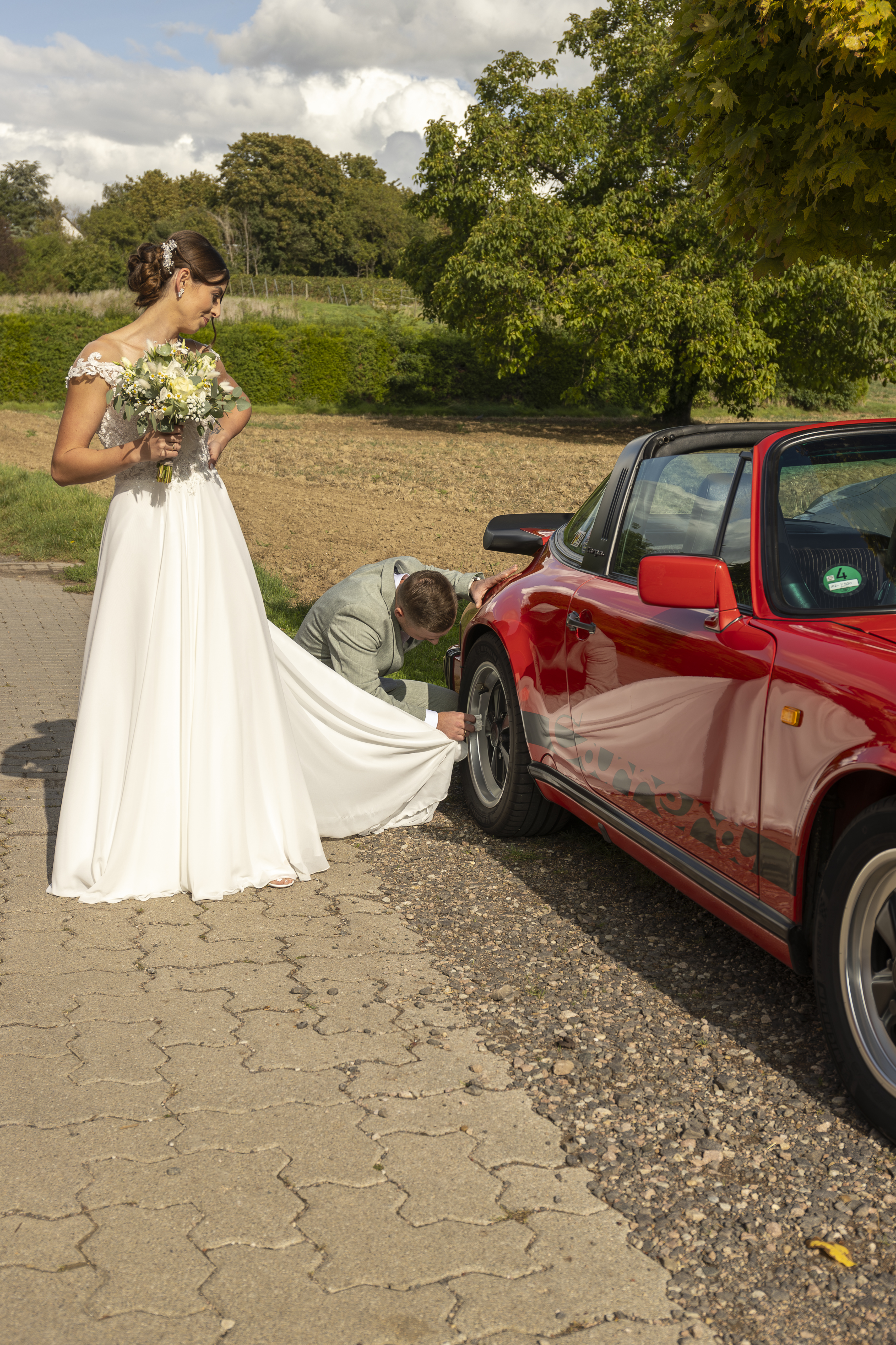 Hochzeit Auto